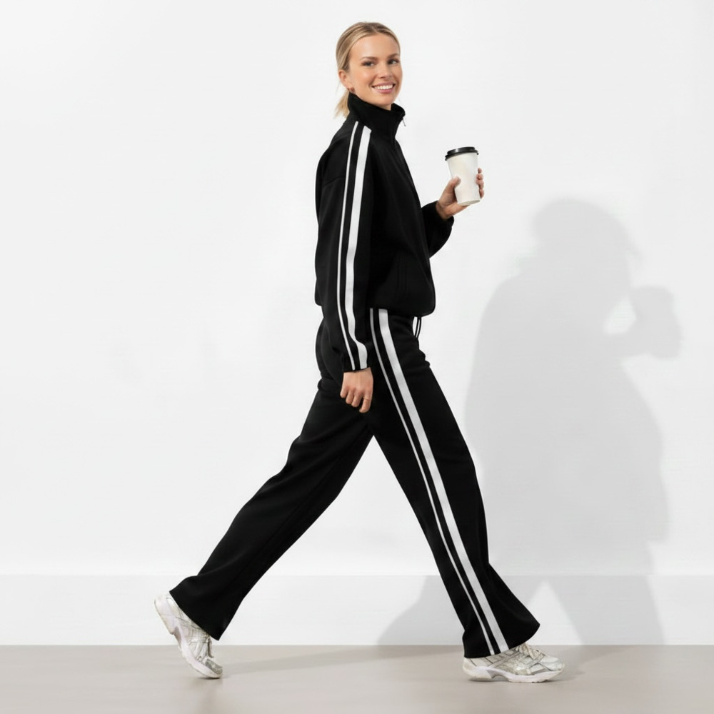 Athleta Full-Zip Track Jacket with Side Stripe - Picture 3 of 7